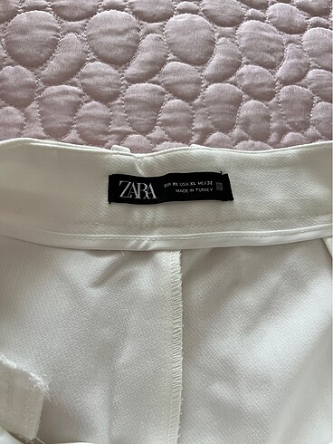 xl Beden beyaz Renk Zara beyaz şort
