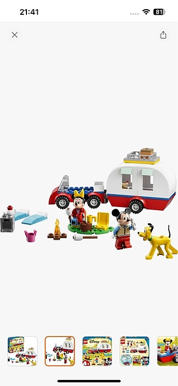 Lego Mickey ve arkadaşları karavan