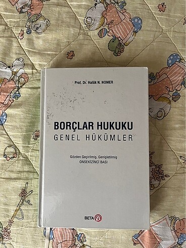 Borçlar hukuku genel hükümler Haluk Nami Homer