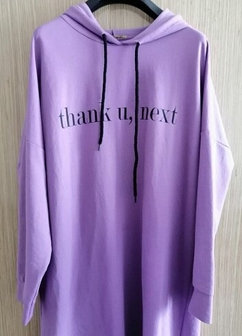 Uzun mor Sweatshirt