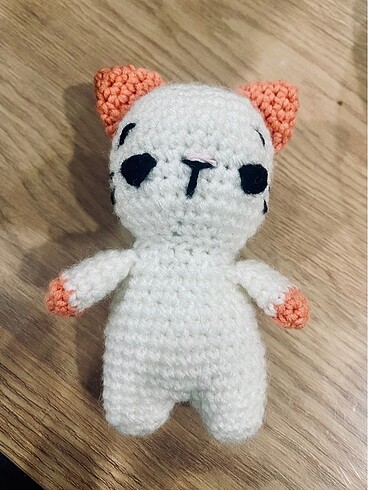 Amigurumi Kedi Anahtarlık