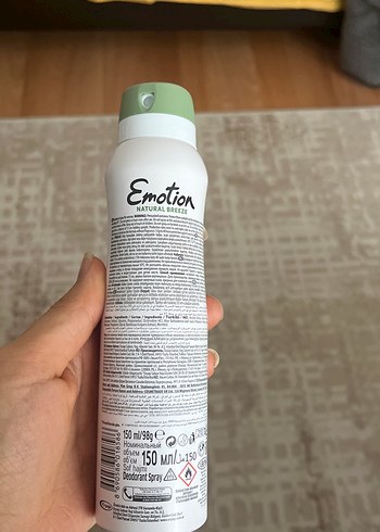 Emotion Natural Breeze Kadın Deodorant %0 Alüminyum - Görsel 2
