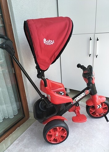 Beden kırmızı Renk 3 tekerlekli bisiklet