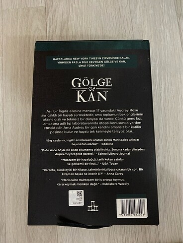  Gölge ve Kan / Kerrı Manıscalco