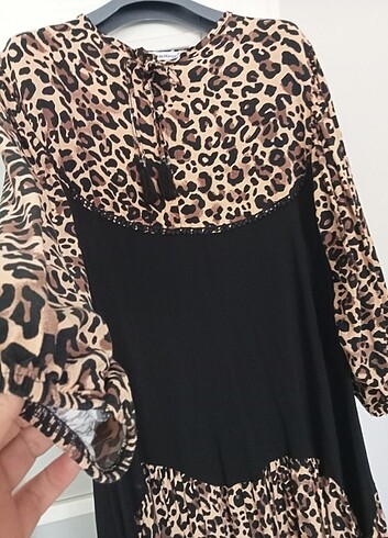 Diğer Leoparlı elbise
