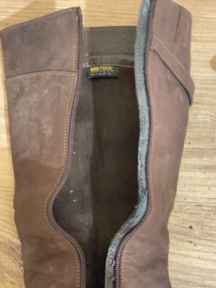 Kahverengi Tokalı Deri Dizüstü Bot - Görsel 4