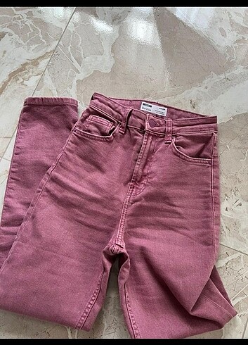 Bershka Pembe Jean