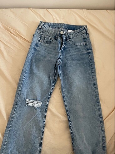 Bootcut düşükbel ispanyol jean