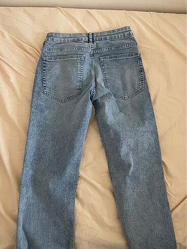 36 Beden mavi Renk Bootcut düşükbel ispanyol jean