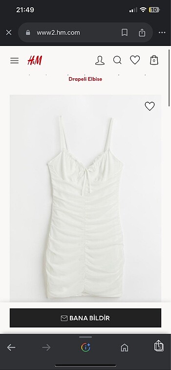 H&m kısa elbise
