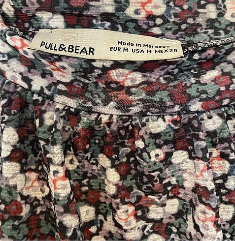 m Beden Pull and Bear Elbise