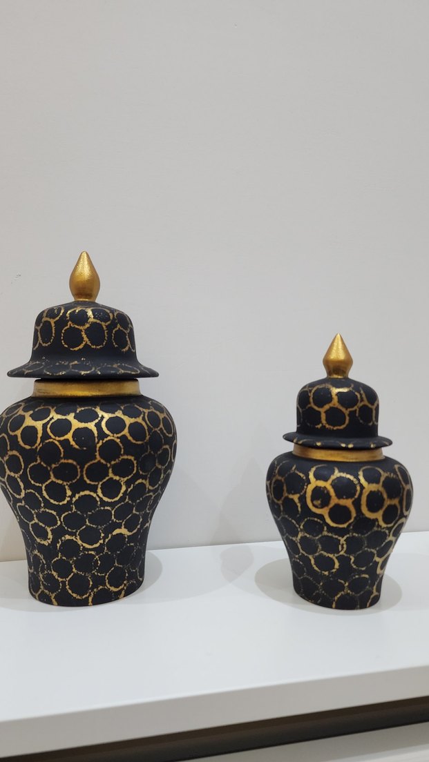 Dekoratif 3lü küp - Görsel 2