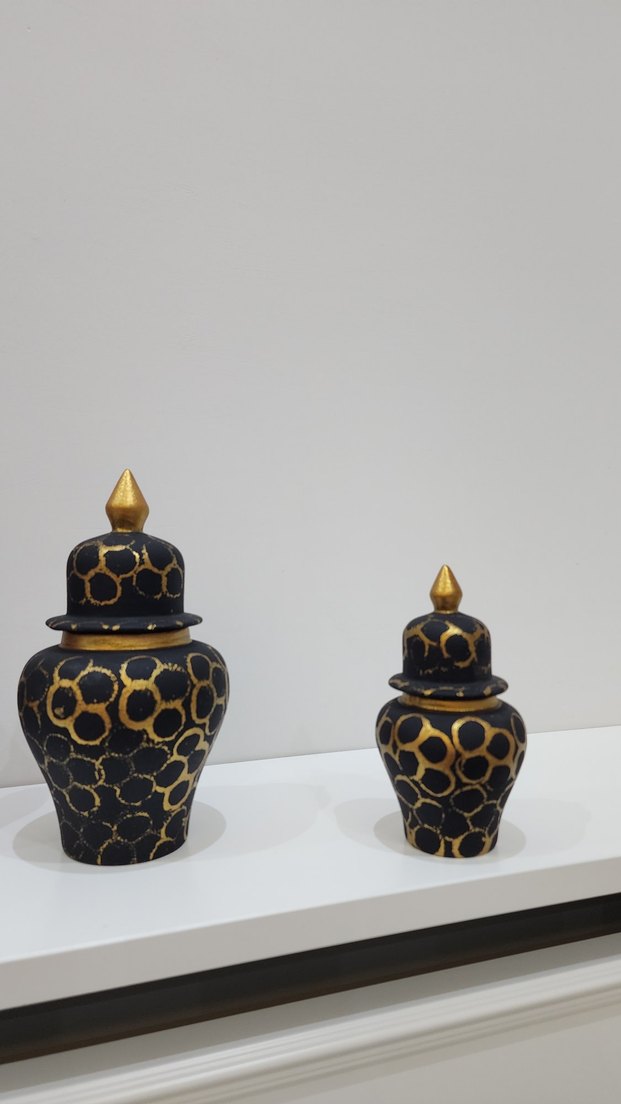 Dekoratif 3lü küp - Görsel 3