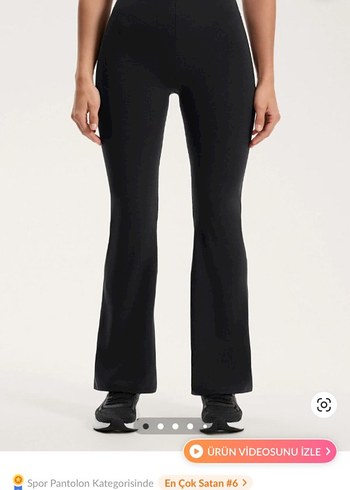 oysho raise up popo destekli tayt flare - Görsel 3