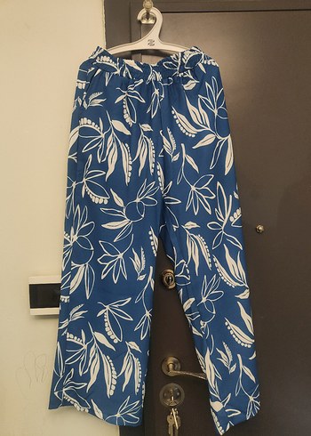 Mavi Desenli Kadın Mini Kimono.. ikili takım - Görsel 3