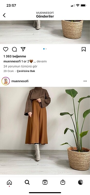 Tesettür etek