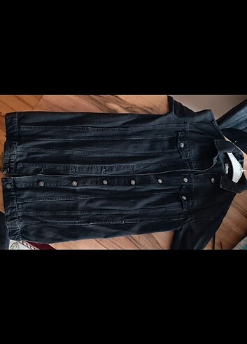 xs Beden siyah Renk DEFACTO JEANS KOT CEKET