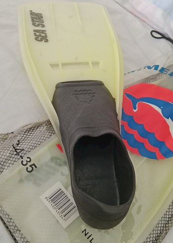 SEA STAR sarı Yüzme Paleti ve - Görsel 2