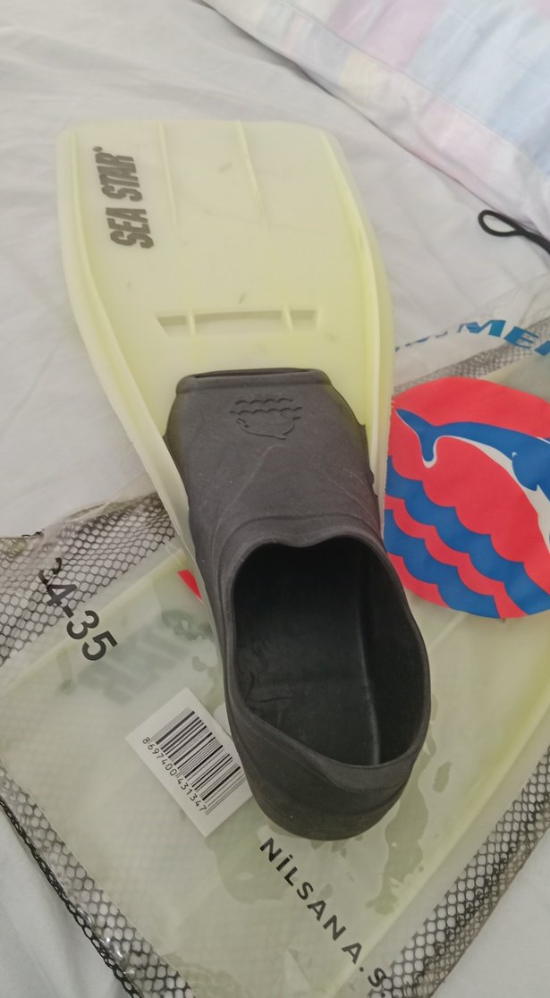 SEA STAR sarı Yüzme Paleti ve - Görsel 2