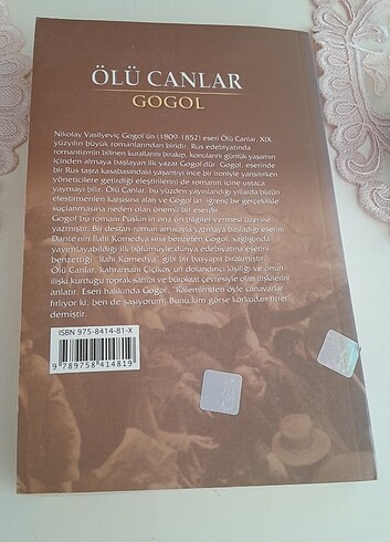  Beden Renk Gogol ölü canlar