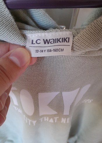 Kapüşonlu Kiz cocuk kazak - Görsel 3