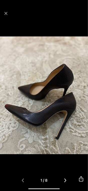 Paoletti ince uzun topuk Stiletto