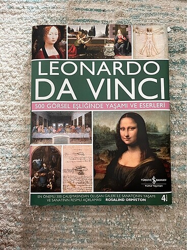 Leonardo Da Vinci 500 görsel eşliğinde yaşamı ve eserleri
