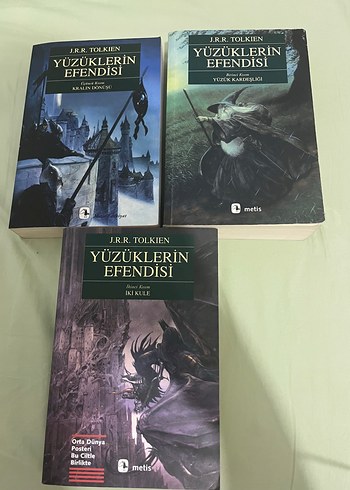 J.R.R. Tolkien - Yüzüklerin Efendisi Serisi 3 Kitap