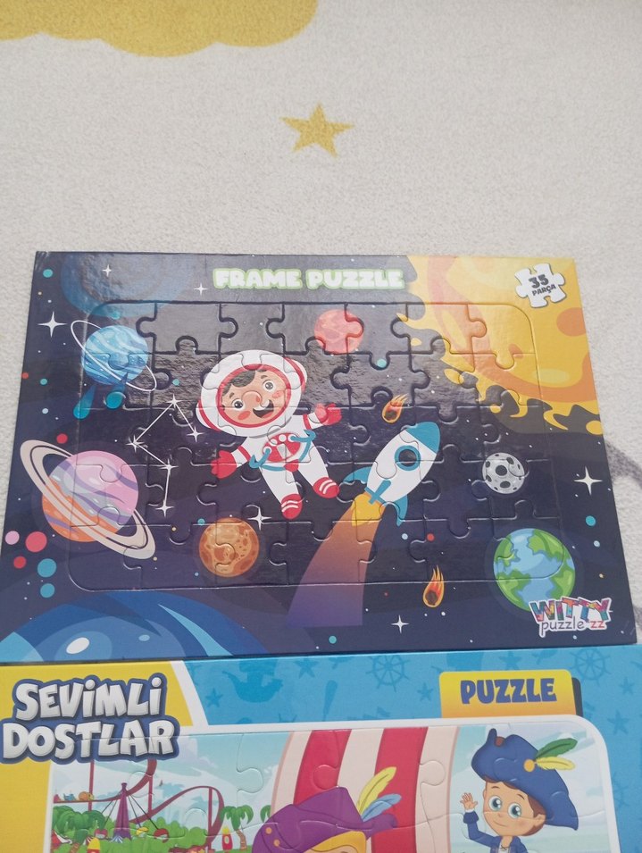 Sevimli Dostlar 24 Parça Renkli Çocuk Puzzle - Görsel 3