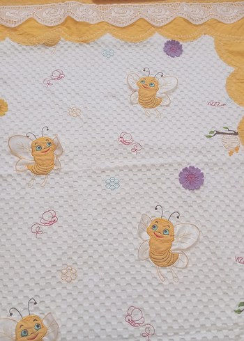 Sarı Nakışlı Renkli çocuk pikesi - Görsel 7