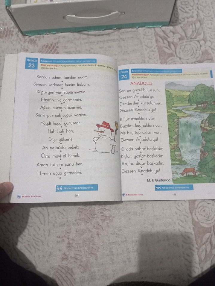 21 Günde Hızlı Okuma 1. Sınıf Kitabı - Görsel 4