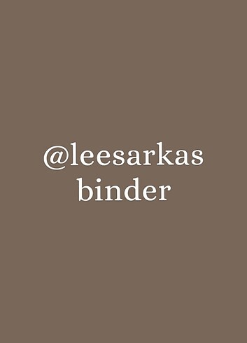 tekli binder