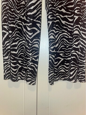 s Beden çeşitli Renk Zebra desenli zara pantalon