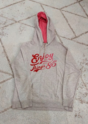 Lc Waikiki Kadın Kapüşonlu Uzun Kollu Sweatshirt