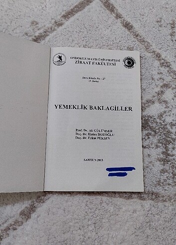 Ziraat Fakültesi Ders Kitabı - Görsel 3