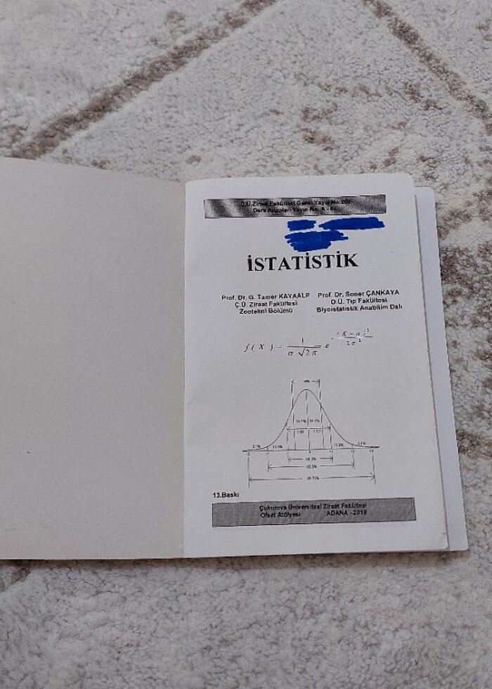 İstatistik Ders Kitabı  - Görsel 2