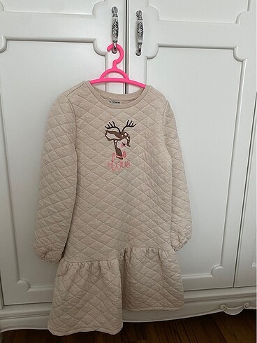 Sweatshirt kumaşından elbise
