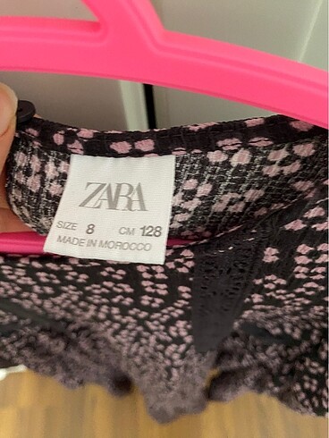 8 Yaş Beden Zara elbise