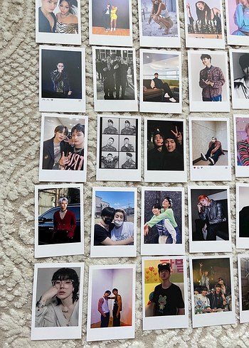 Beden Renk K-POP Grup Fotokartları (BTS,SKZ,Seventeen,BP,GOT7 vs)