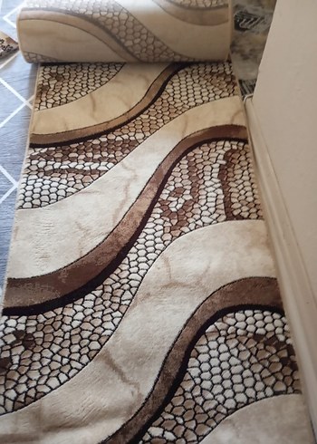 Parlak Yılan Desenli Çağdaş Halı bol halısı - Görsel 2