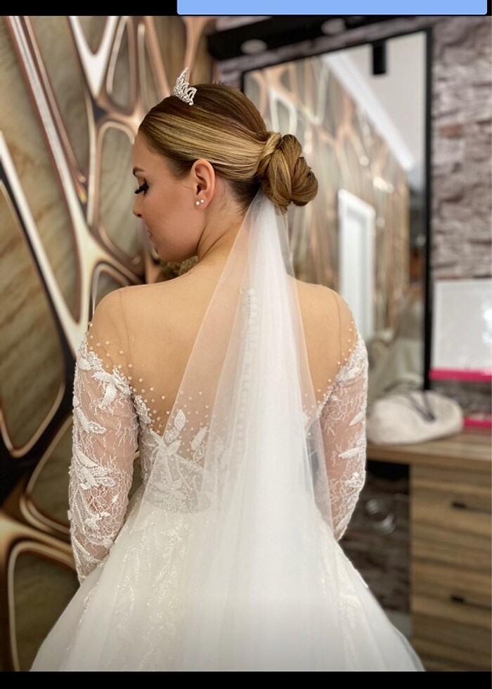 Gelinlik S-M beden uyumlu - Görsel 2