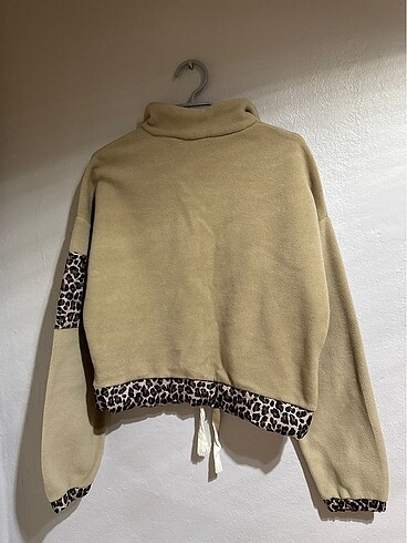 m Beden camel Renk Leopar üst