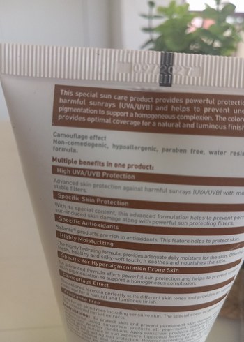 Beden Solante Pigmenta Renkli Güneş Kremi SPF 50+