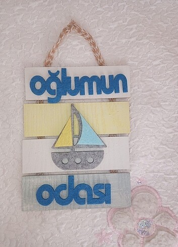 Kapı süsü cocuk odası 
