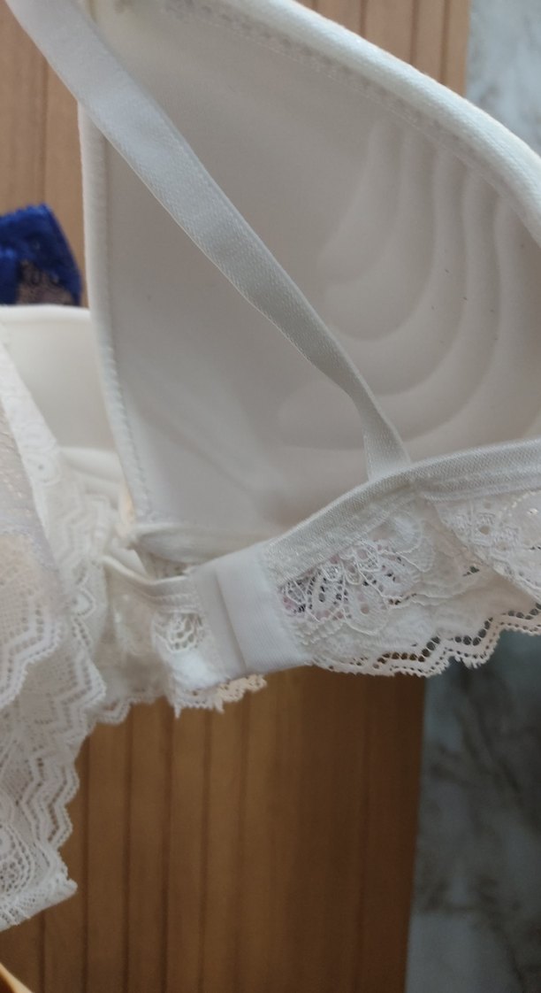 Beyaz Dantelli Mini Sütyen - Görsel 2