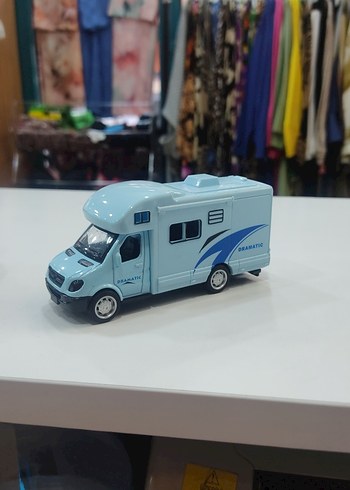 Mavi Oyuncak Karavan Araba - Görsel 3