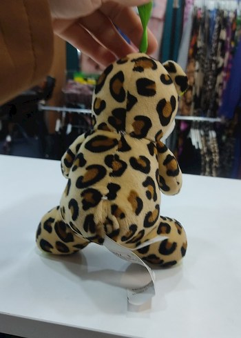 Renkli Leopar Desenli Peluş Oyuncak - Görsel 4