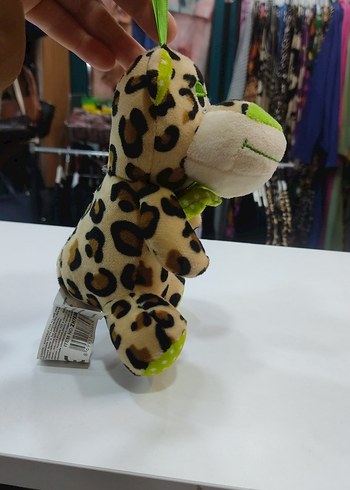Renkli Leopar Desenli Peluş Oyuncak - Görsel 5