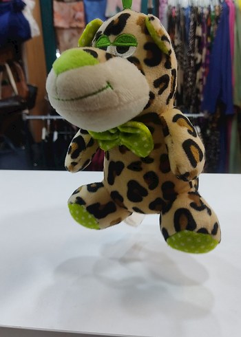 Renkli Leopar Desenli Peluş Oyuncak - Görsel 2