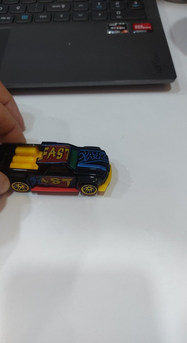 Siyah Hızlı Oyuncak Araba - Görsel 5